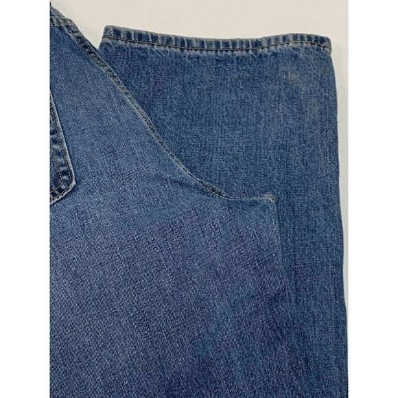 Old Navy Men’s Loose Fit Cotton Denim Jeans Medium Wash Blue Size 34X30 - Picture 4 of 7